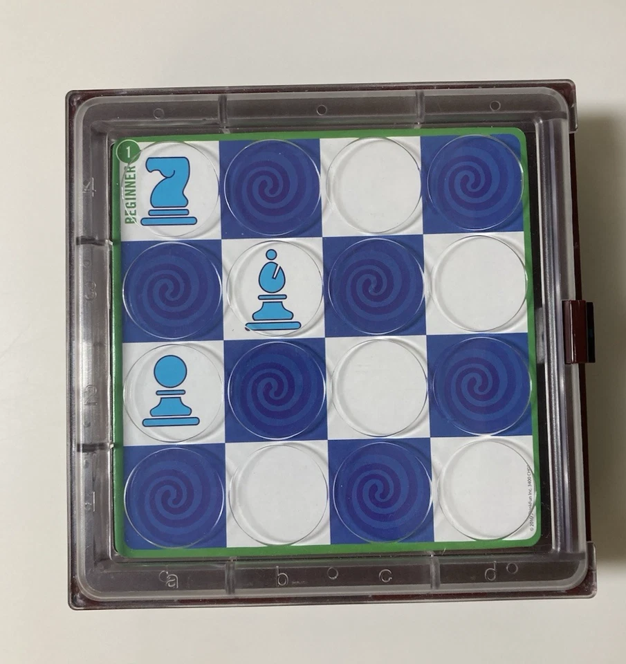 Solitaire Chess Logic Board Game Ages 8+ 1 Player Thinkfun Complete - Image 2 of 4