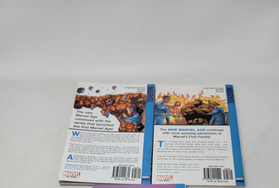 FANTASTIC FOUR VOL 1 2 ALL FOR ONE & DOOM ~~ MARVEL AGE TPB 2 BOOK