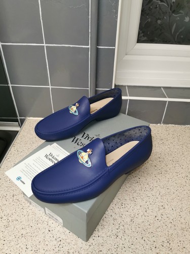 Vivienne Westwood Moccasin Blue Orb Men 