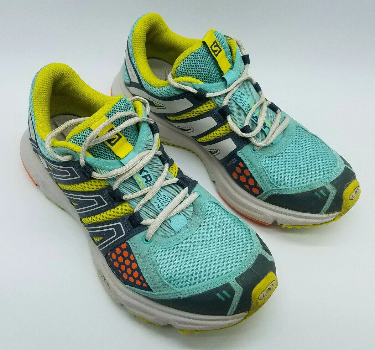 Salomon XR Shift Women&#039;s Trail Running Shoes 9.5 Blue Yellow 328397 | eBay