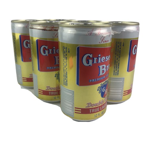 VTG Griesedieck Bros Beer Six Pack Empty can opened from the bottom Collectiable - Picture 4 of 9