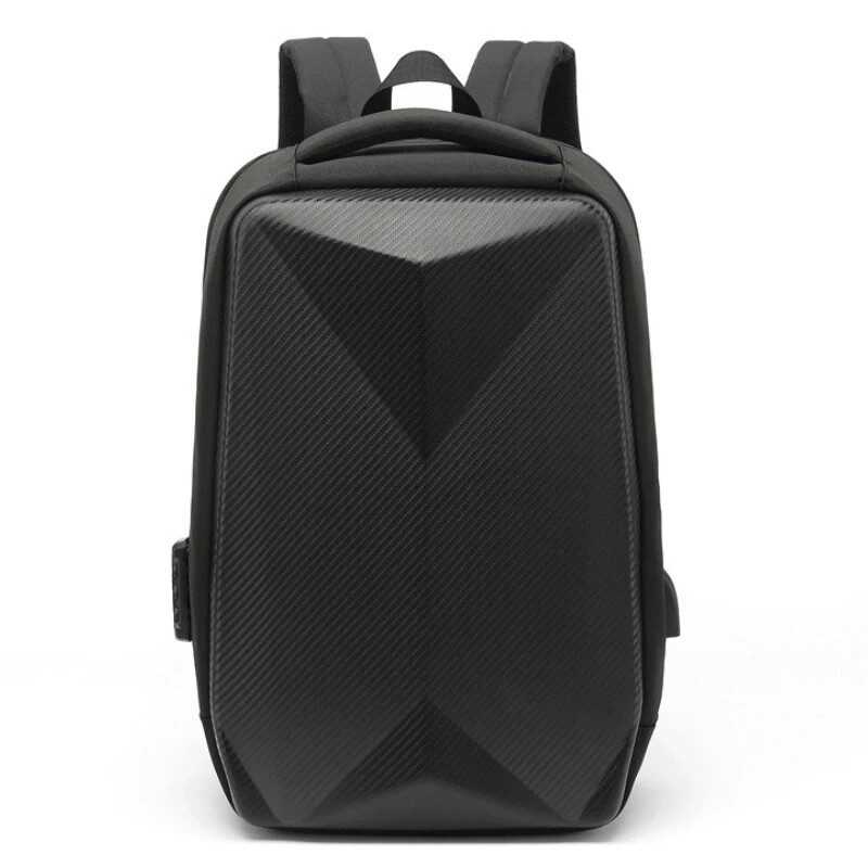 17.3inch Laptop Backpack EVA Hard Shell Backpack Multi-functional Anti-theft