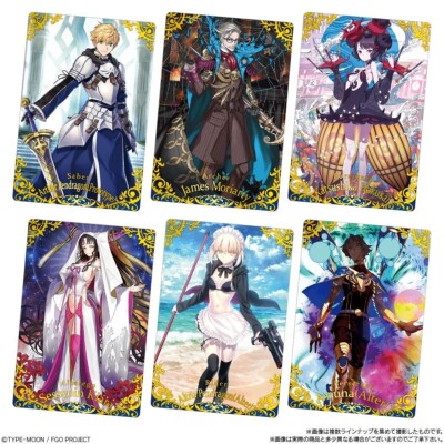 Bandai Fate Grand Order FGO Special 2025 Twin Wafer Cards Box