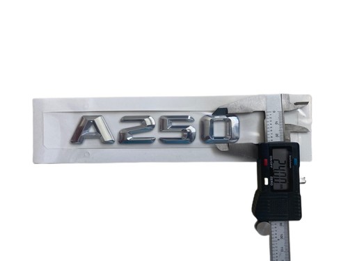 A Class Mercedes Benz Emblemas Letras CROMADO O NEGRO A45 - A250 CDI 3D/2D FLAT - Imagen 7 de 11