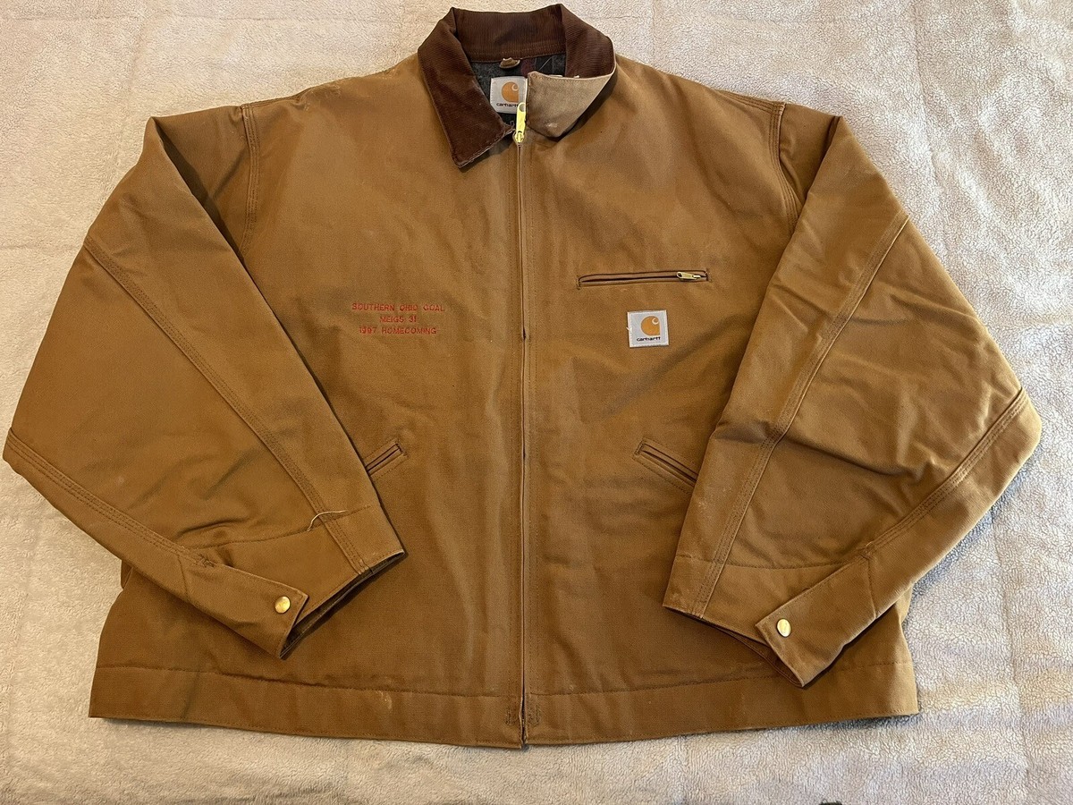 Carhartt 6BLJ Union Blanket Lined Detroit Jacket Size 58 XXL