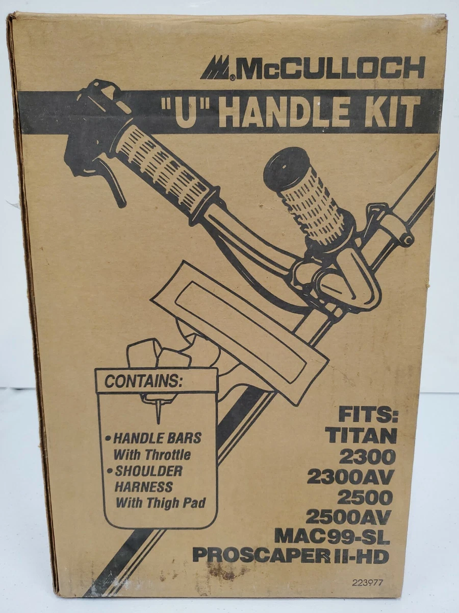 Mcculloch gas sale trimmer