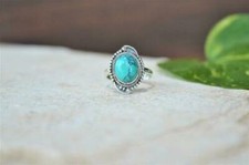 Turquoise Ring,Handmade Ring,925 Sterling Silver Ring,Women Ring,Gift For Her