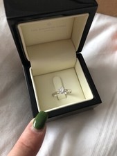 ETHICAL 0.5 CARAT SOLITAIRE DIAMOND ENGAGEMENT RING, VS1 White Gold