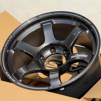 set of 4) Volk Racing TE37 Large PCD PM2 18x9 +0 6x139.7 Diamond