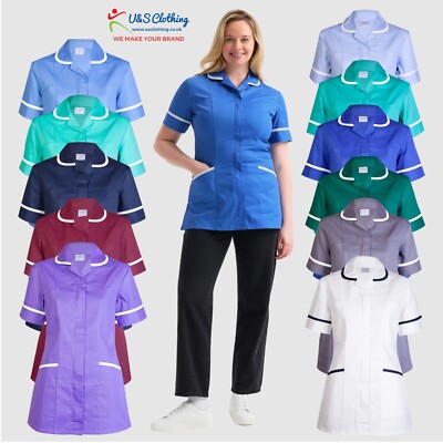 Damen Premium Tunika Uneek Gesundheitswesen Krankenpflege Schönheit Uniform Krankenhaus Uni Top