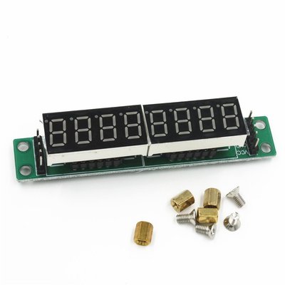 2 Stück rot MAX7219 CWG 8-stelliges digitales Röhrenanzeige Steuermodul für Arduino
