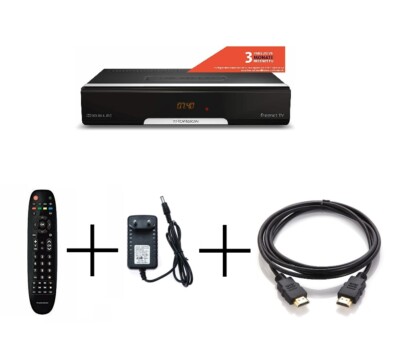 DVB-T2 Receiver HD  freenet TV HDMI SCART USB LAN irdeto 3 Monate Freenet Gratis