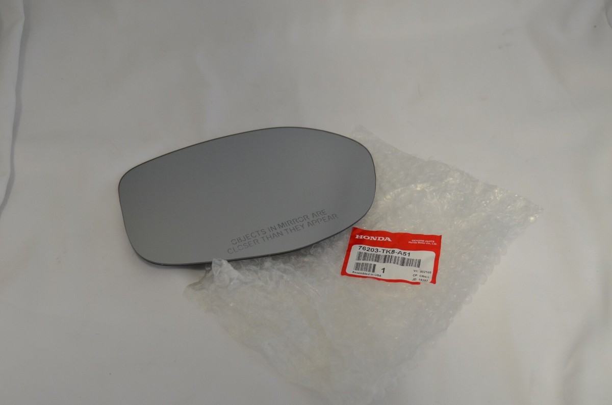 NEW Genuine OEM Honda Odyssey Heated Side Mirror 76203-TK8-A51  