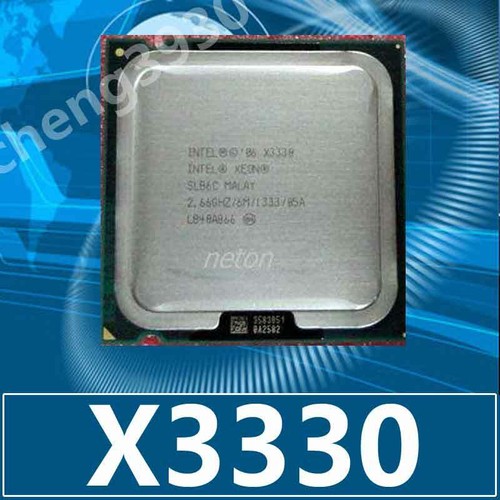 CPU Intel Xeon x3210 x3220 x3230 x3320 x3330 x3350 x3360 x3363 x3370 lga775 - Imagen 6 de 19