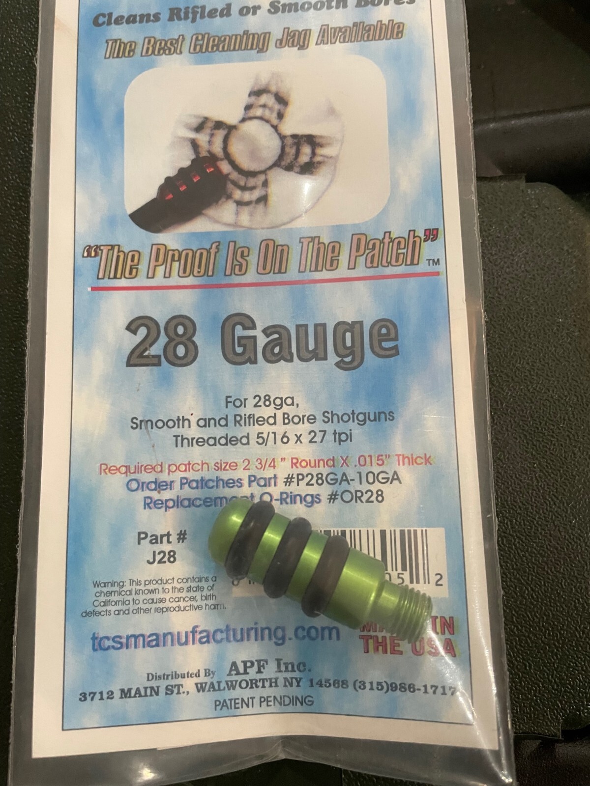 TCS JAG GUN CLEANING JAG You Choose Size BRAND NEW !! eBay