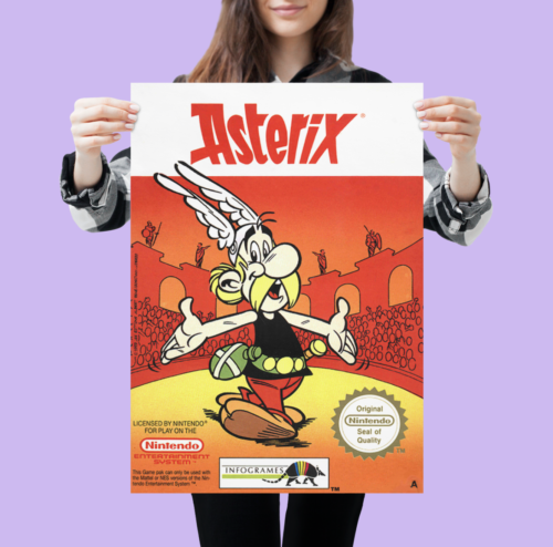 Retro NES Poster Vintage Super Nintendo Poster 80er 90er Jahre Wandkunst A5 A4 A3 A2 - Bild 6 von 52