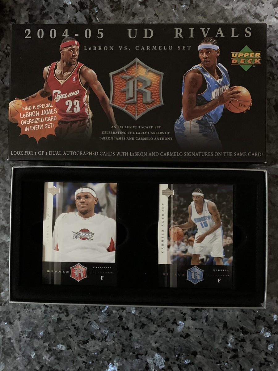 2004-05 UD Rivals Lebron Vs Carmelo Box Set Mint Condition | eBay