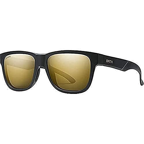 NWT SMITH Lowdown Slim 2 Sunglasses – Matte Black Gold, ChromaPop Polarized Smith Lowdown Slim 2 Sunglasses | FramesDirect.com main image 3