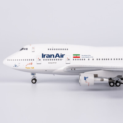 1:400 NG Models Iran Air Boeing 747SP Last Flight EP-IAA Diecast