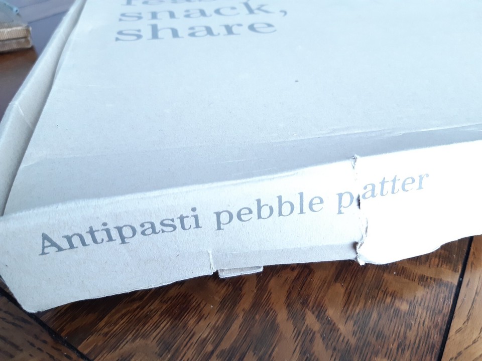 Jamie Oliver American Oak Antipasti Pebble Platter (Raised Serving Board) eBay