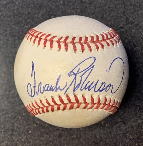 FRANK ROBINSON (HOF) signed autographed auto baseball ball - authentic