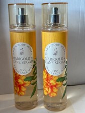 Bath  Body Works Marigold Cane Sugar Fine Fragrace Mist 8 fl oz x2 Brand new