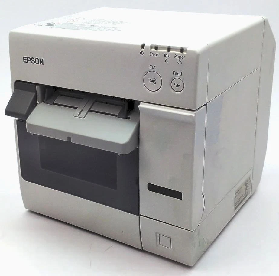 Epson TM-C3400 ColorWorks Barcode Label Printer Inkjet Color TM-C3400-011 - Image 2 of 4