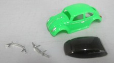"NEW" T-DASH GREEN BUG KIT GREY WINDSHIELD HO T JET BODY PAINTED DETAILS