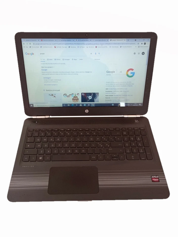 hp pavilion notebook 2016 silver - Immagine 3 di 4