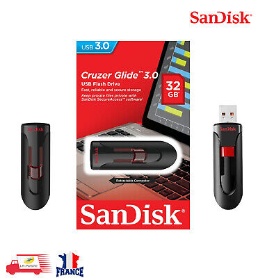 OV Noir 32Go USB 3.0 Clé USB Clef Mémoire Flash Data Stockage