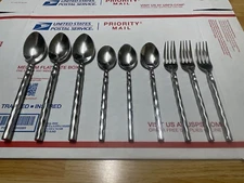 HAMPTON SILVERSMITHS Stainless FIRENZE PATTERN Flatware Set of