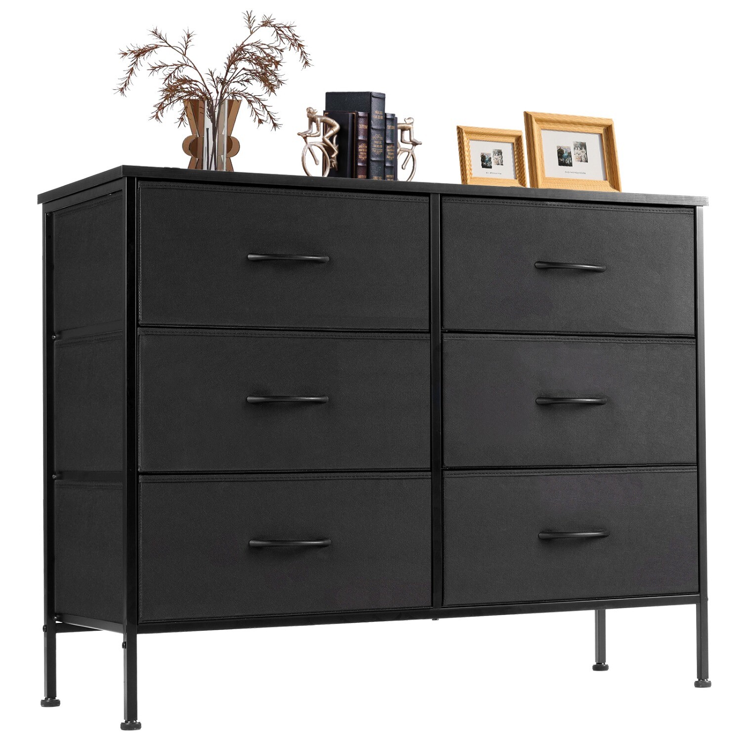 6-Drawer Fabric Dresser Storage Closet for Bedroom & Living Room  -image