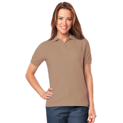 Blue Generation Women's Polo Shirt BG6400 Classic Pique Short Sleeve S - 4XL