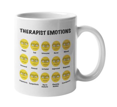 Expressionless Therapist Emotions Coffee & Tea Mug