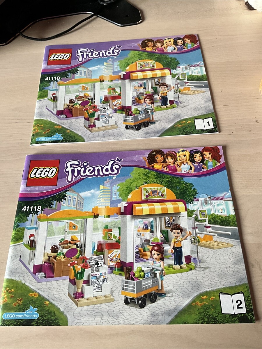 Lego Friends 41118 Heartlake Supermarket Instructions Only UK