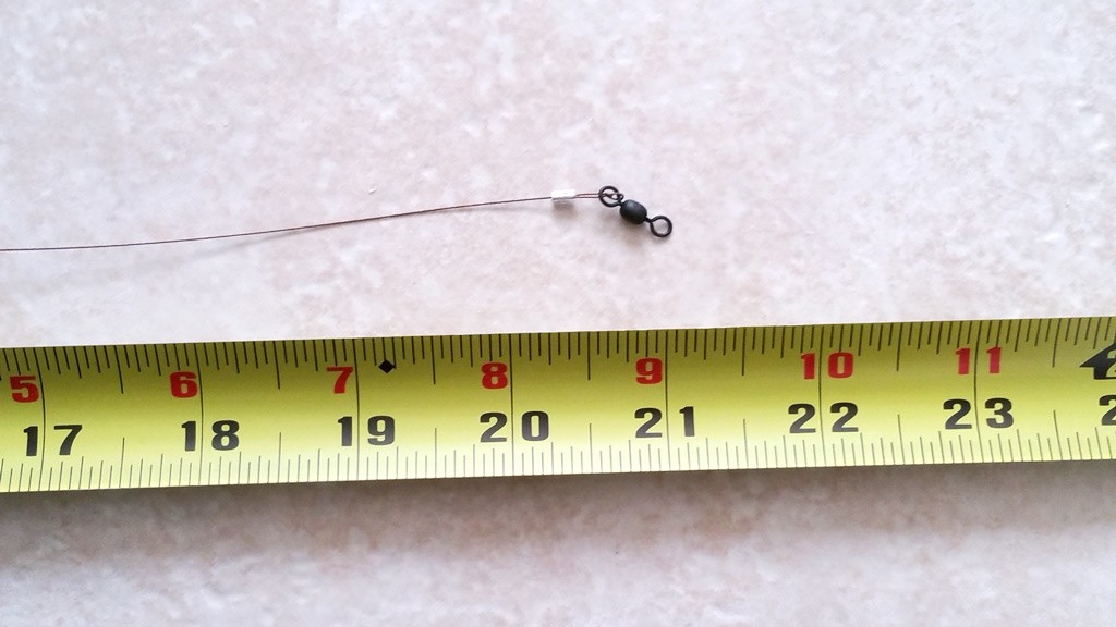 NWF Lot 30lb Mackerel Leader W/7 Strand Twisted SS Wire W/Eagle Claw