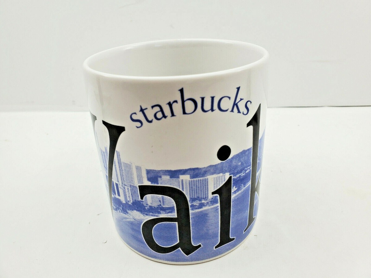 Starbucks Waikiki Hawaii City Coffee Mug Collector Series