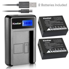 NP-W126 Battery  LCD USB Charger for Fujifilm X-A10 X-E1 X-E2 X-E2S X-H1 X-T3