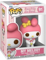 "Hello Kitty & Friends - My Melody 3.75\" Pop Vinyl Figur Funko 91 Auf Lager"