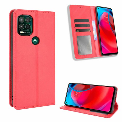 Funda magnética de cuero tipo billetera abatible para Motorola Moto G Stylus 5G 2025 - Imagen 10 de 15