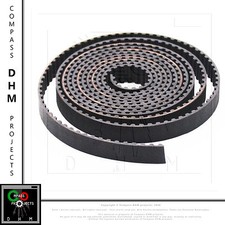 Belt T 2.5 Reprap - Prusa 3D - cinghia distribuzione neoprene 6mm t2.5 -al metro