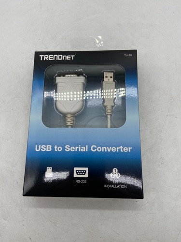 NEW TRENDnet TU-S9 USB to Serial Converter USB 1.1 to RS-232 FREE S/H - Picture 4 of 6