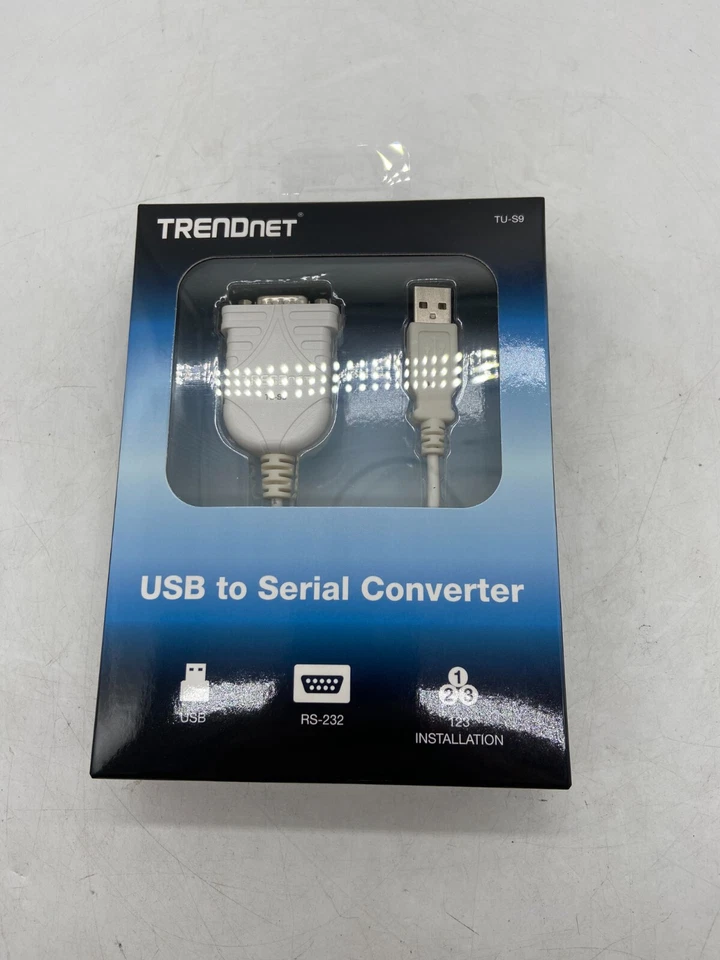 NEW TRENDnet TU-S9 USB to Serial Converter USB 1.1 to RS-232 FREE S/H - Image 4 of 4