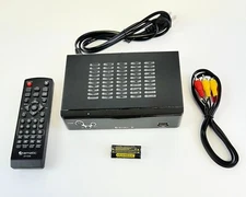 Digital Converter Box w/ Recording, Playback, & Parental Control Ematic AT103B 