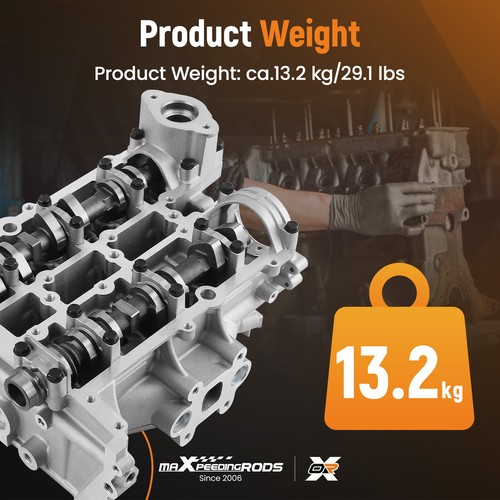 Complete Cylinder Head Assembly for Ford Focus 1.0 M1DA M1DC M1DD 2012-2020 - Picture 9 of 17