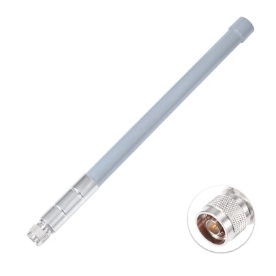 Outdoor WiFi Antenna 2.4GHz 5GHz 5dBi N Female for AP Signal Amplifier Router