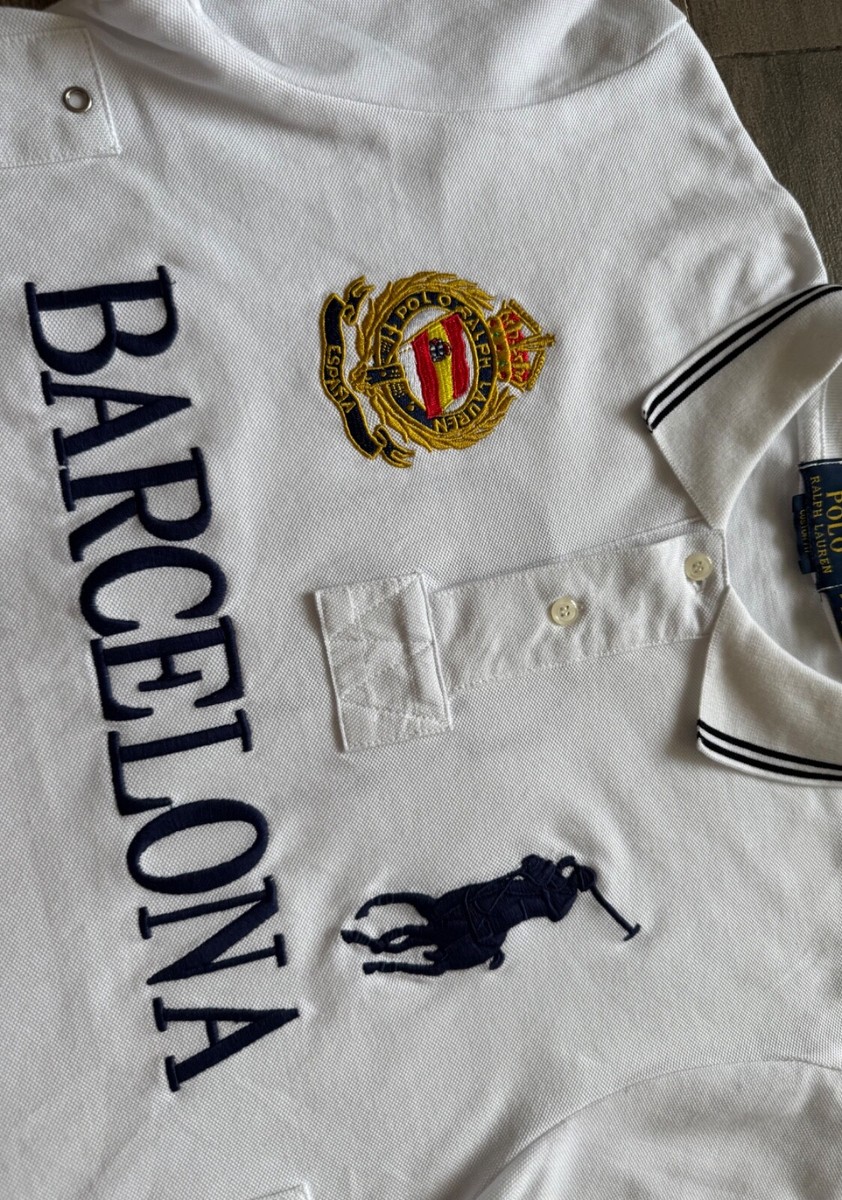 Polo Ralph Lauren Barcelona Spain #2 Polo Shirt Big Pony Chief