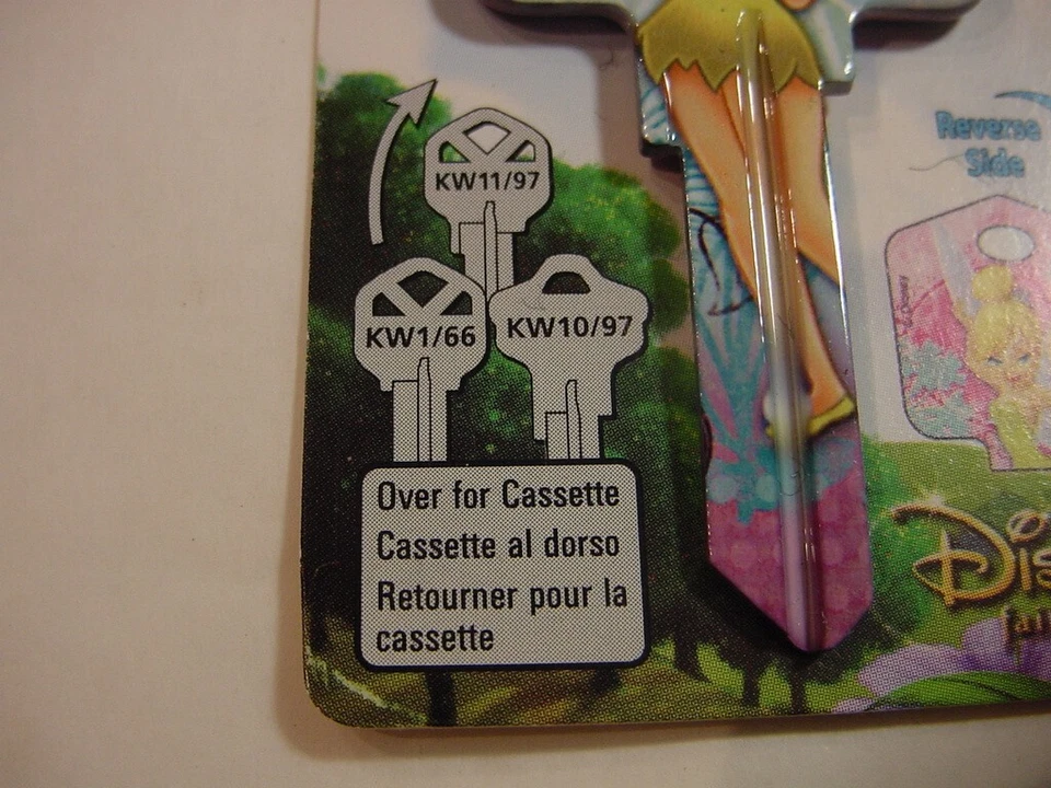 NEW - LOT OF 2 - DISNEY NICE HOUSE KEY BLANK K1W KW10 KW11 - Image 3 of 4