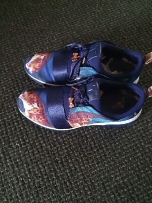 Ted Baker Cepap Animal Print Women's Trainers Size UK EU39 VGC - Main Image