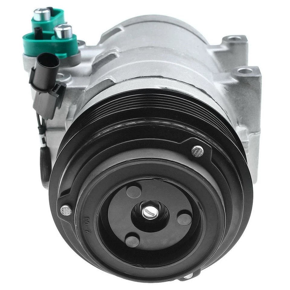Compresor de aire acondicionado con embrague para Kia Sedona 2002-2005 V6 3,5 L con compresor HS18 Foto 4 de 4